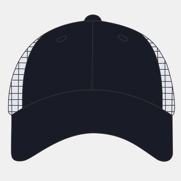 Performance Pearl Nylon Mesh Back Cap Thumbnail