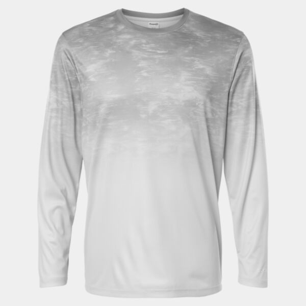 Unisex Montauk Oceanic Fade Performance Long Sleeve T-Shirt Thumbnail