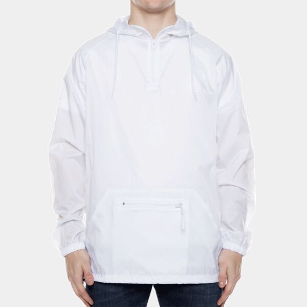 Unisex Nylon Packable Pullover Anorak Jacket Thumbnail