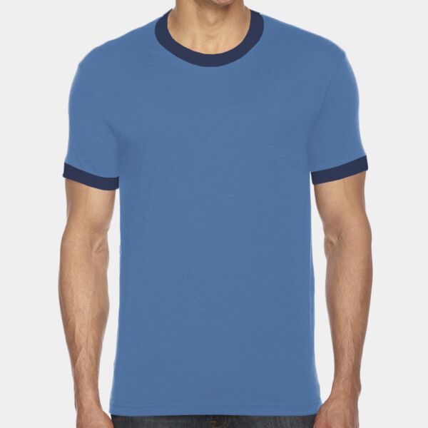 USA-Made 50/50 Ringer Tee Thumbnail