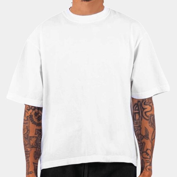 Adult Garment-Dyed Drop-Shoulder T-Shirt Thumbnail