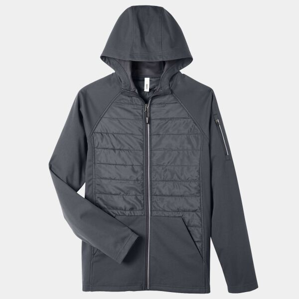 Unisex Techno Lite Hybrid Hooded Jacket Thumbnail