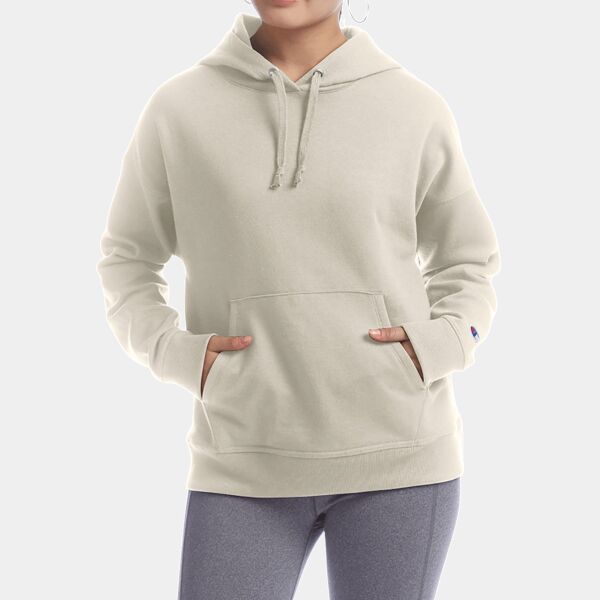 Ladies' PowerBlend Relaxed Hooded Sweatshirt Thumbnail