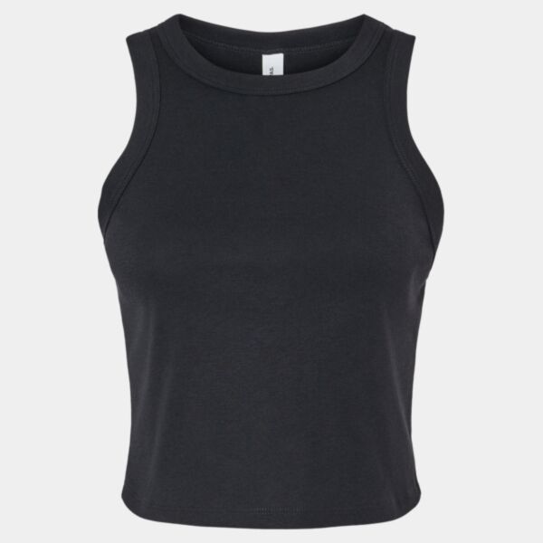 Women's Micro Rib Racer Tank Thumbnail