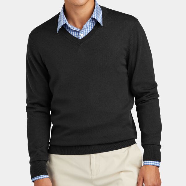 Washable Merino V Neck Sweater Thumbnail