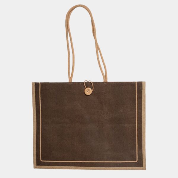 Milan Jute Tote Bag Thumbnail
