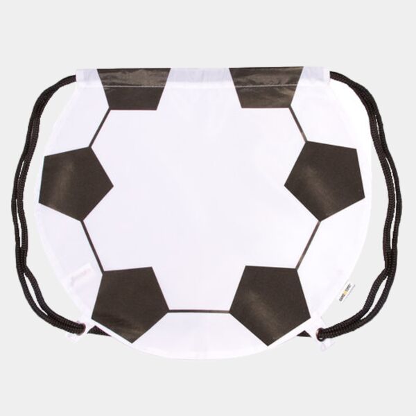 Soccer Drawstring Bag Thumbnail