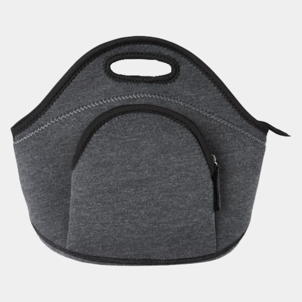 Heathered Neoprene Lunch Cooler Tote Bag Thumbnail