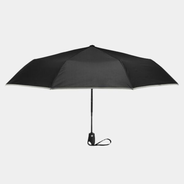 Auto-Open Umbrella With Reflective Trim Thumbnail