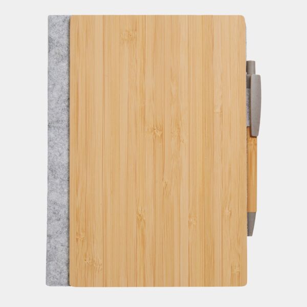 Grove Refillable Bamboo Notebook & Pen Thumbnail