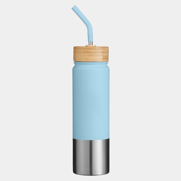 Playa 24oz Stainless Steel Tumbler With Bamboo Lid Thumbnail