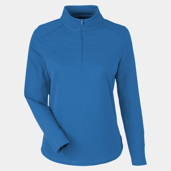 Ladies' Express Tech Performance Quarter-Zip Thumbnail