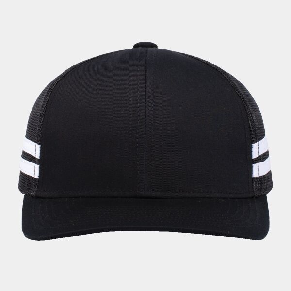 Low-Profile Stripe Trucker Cap Thumbnail