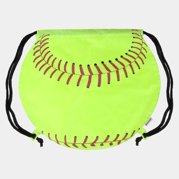 Softball Drawstring Bag Thumbnail