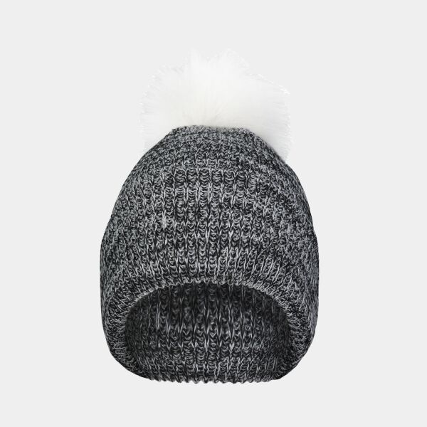 Faux Fur Pom Beanie Thumbnail