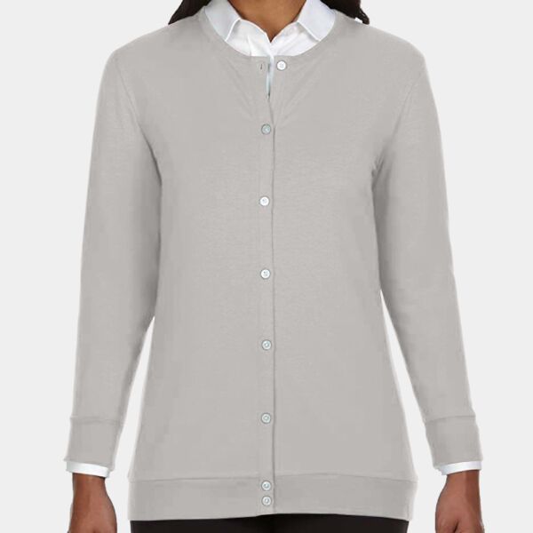 Ladies' Perfect Fit™ Ribbon Cardigan Thumbnail