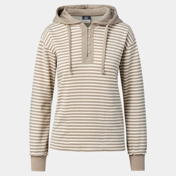 Women's Alina Henley Hooded Sweatshirt Thumbnail