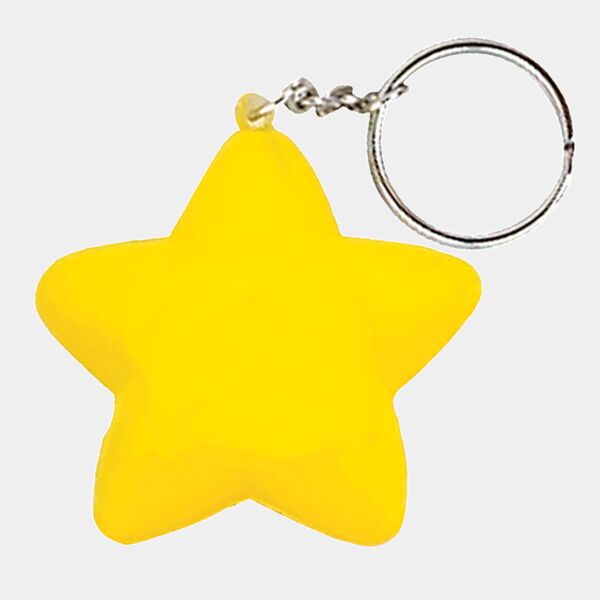 Star Shape Stress Ball Keychain Thumbnail