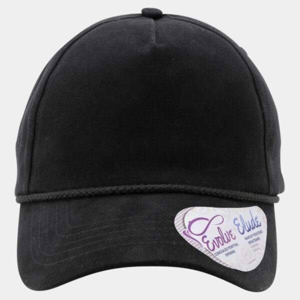 Women's Washed Five-Panel Rope Cap Thumbnail