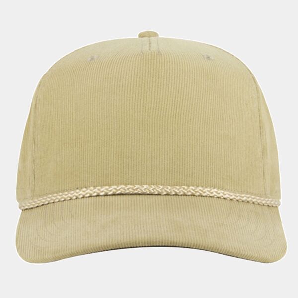 OTTO CAP 5 Panel Mid Profile Corduroy Baseball Cap Thumbnail