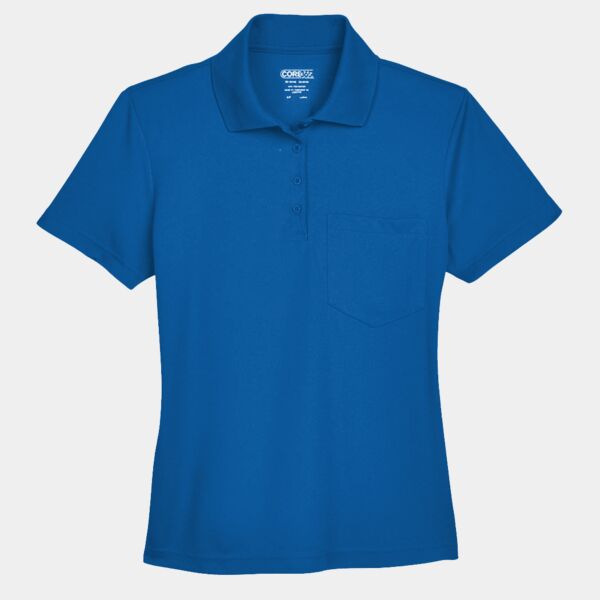 Women's Origin Performance Piqué Polo with Pocket Thumbnail