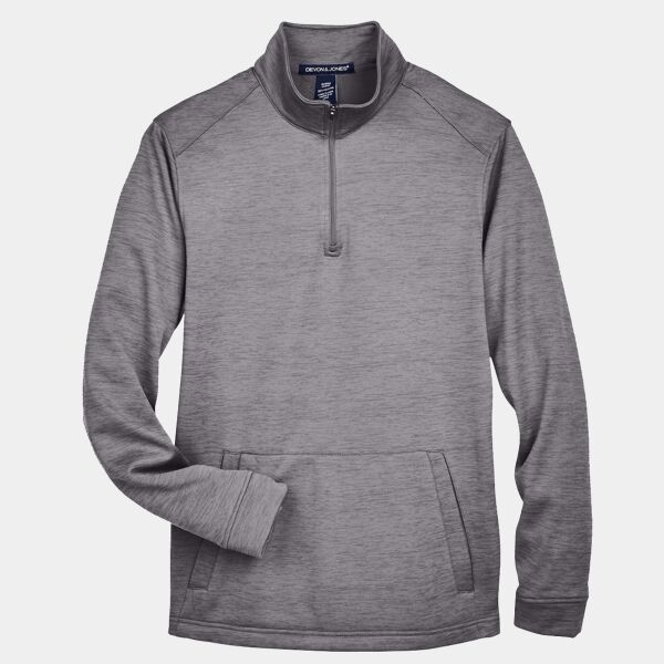 Men's Newbury Mélange Fleece Quarter-Zip Pullover Thumbnail