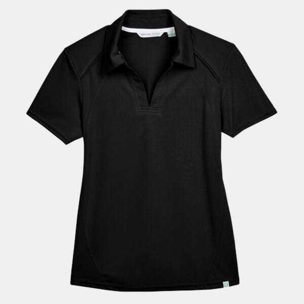 Women's Recycled Polyester Performance Pique Polo Thumbnail