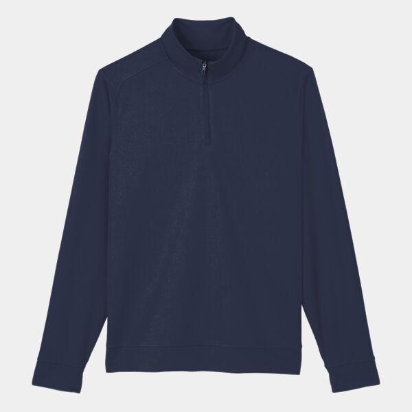 Men's Express Tech Performance Pique Quarter-Zip Pullover Thumbnail