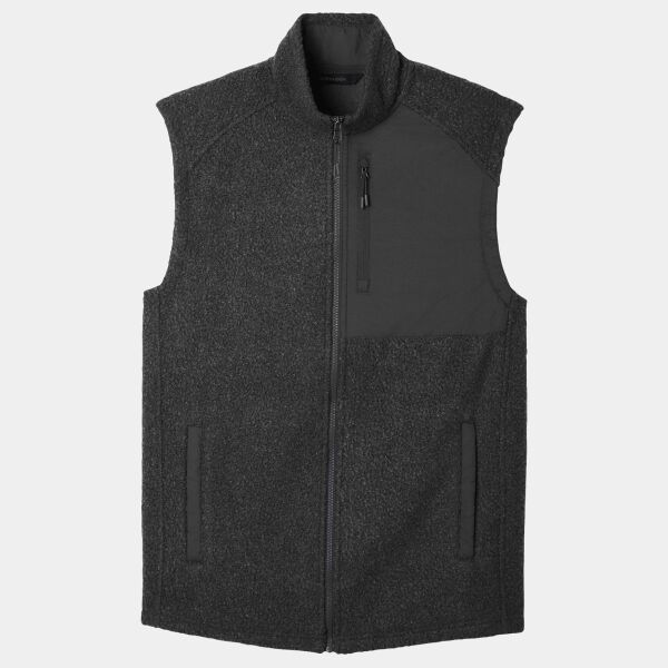 Men's Aura Sweater Fleece Vest Thumbnail