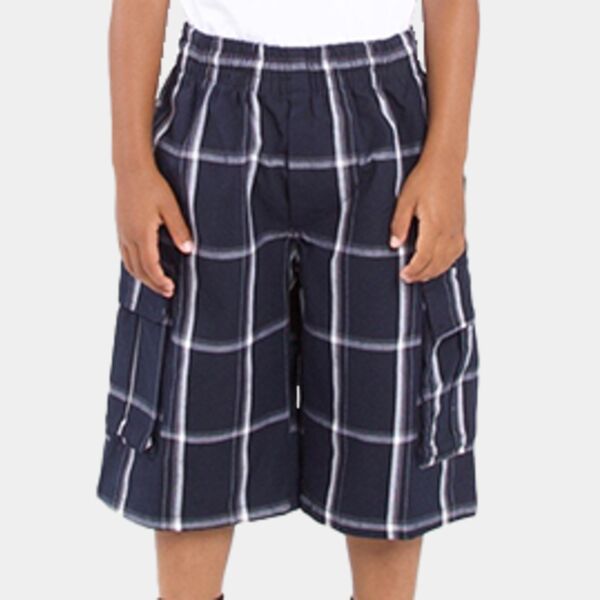 Youth Plaid Shorts Thumbnail