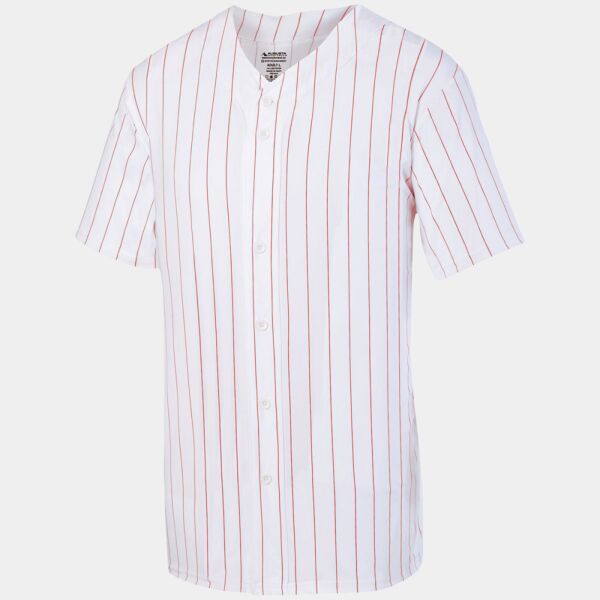 Unisex Pin Stripe Baseball Jersey Thumbnail