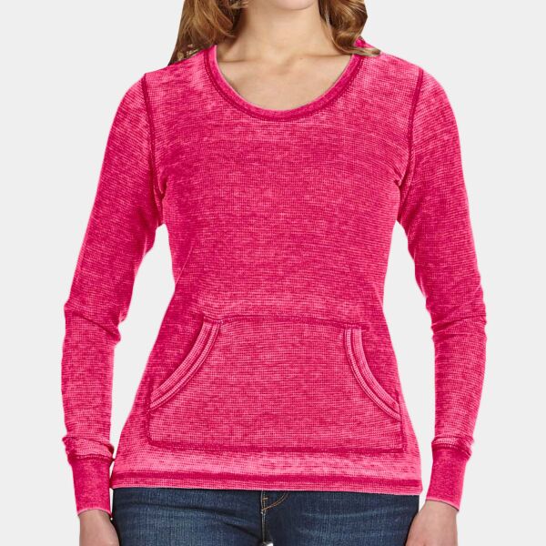 Ladies' Zen Thermal Long-Sleeve T-Shirt Thumbnail