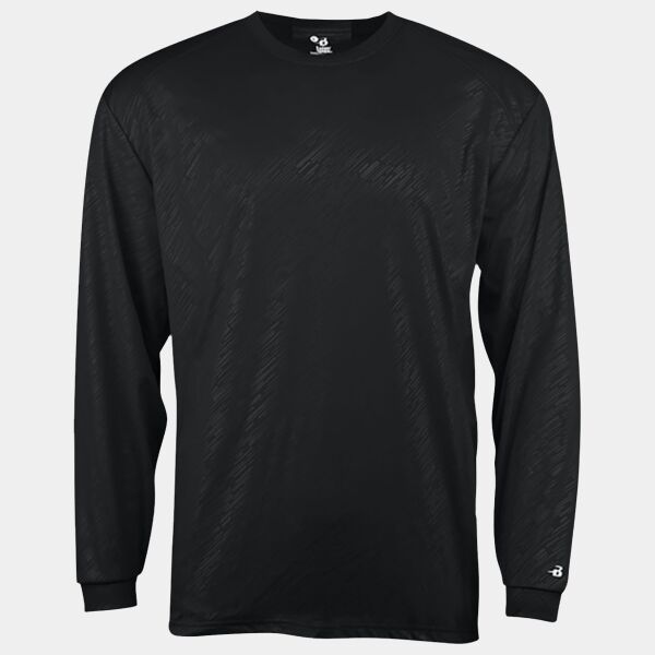 Youth Line Embossed Long Sleeve T-Shirt Thumbnail