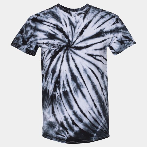 Youth Contrast Cyclone Tie-Dyed T-Shirt Thumbnail