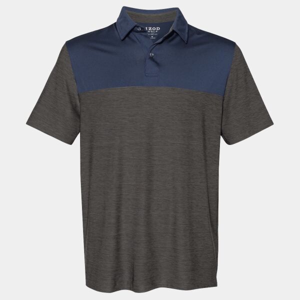 Colorblocked Space-Dyed Polo Thumbnail