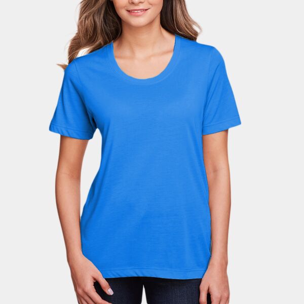 Ladies' Fusion ChromaSoft™ Performance T-Shirt Thumbnail