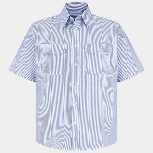 Deluxe Short Sleeve Uniform Shirt - Tall Sizes Thumbnail