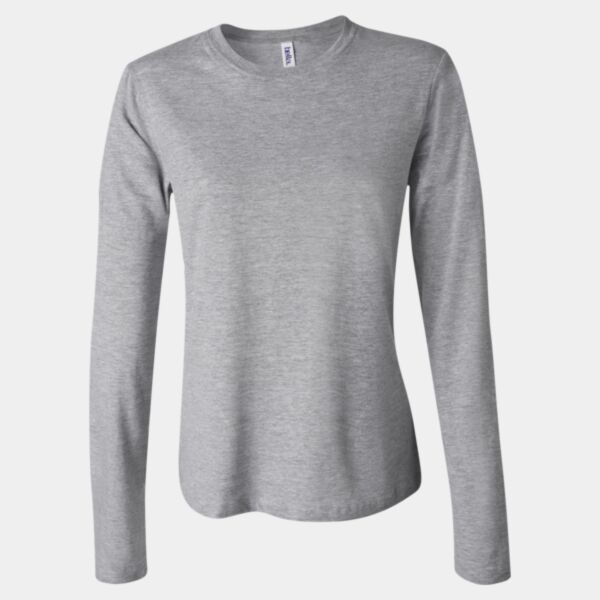BELLA + CANVAS Ladies Long Sleeve Jersey Tee Thumbnail