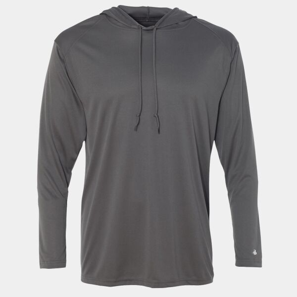 B-Core Hooded Long Sleeve T-Shirt Thumbnail