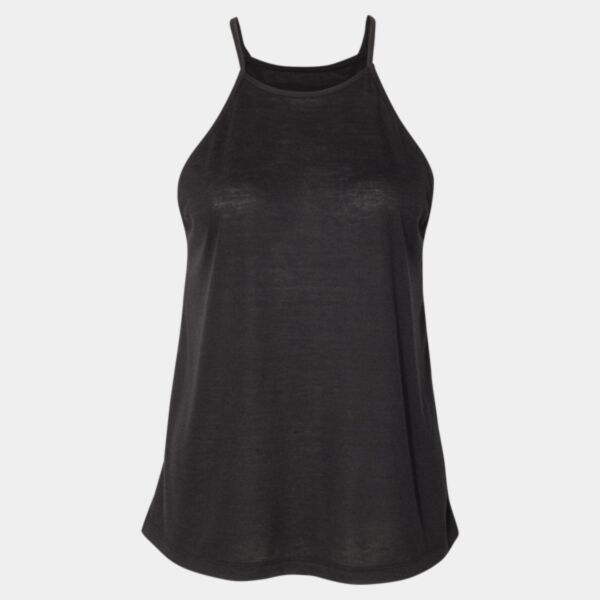 Women's Flowy High Neck Tank Thumbnail
