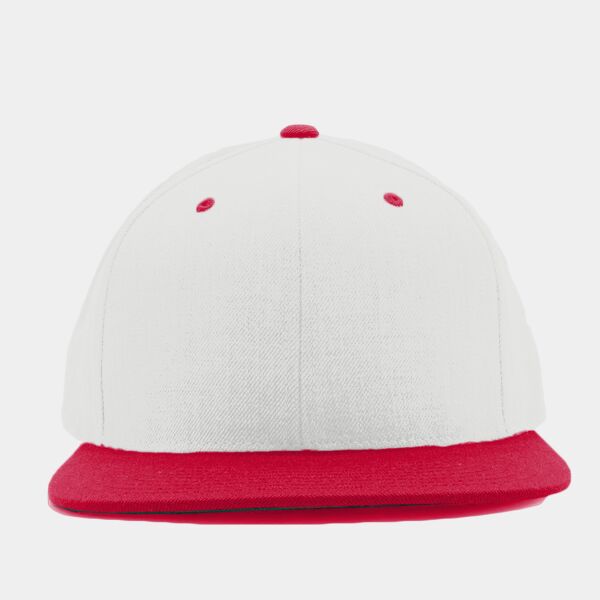 Yupoong 6-Panel Structured Flat Visor Classic Two-Tone Snapback Thumbnail