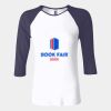 Ladies' Baby Rib Three-QuarterSleeve Contrast Raglan T-Shirt Thumbnail