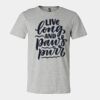 BELLA+CANVAS - Unisex Short Sleeve Heather Jersey Tee Thumbnail