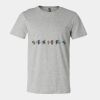 BELLA+CANVAS - Unisex Short Sleeve Heather Jersey Tee Thumbnail