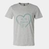 BELLA+CANVAS - Unisex Short Sleeve Heather Jersey Tee Thumbnail