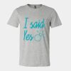 BELLA+CANVAS - Unisex Short Sleeve Heather Jersey Tee Thumbnail